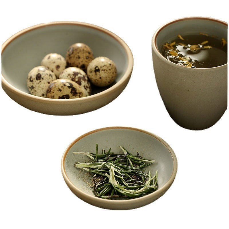 Eating Ceramic Simple Small Bowl Japanese Style Tableware Set - Grand Goldman