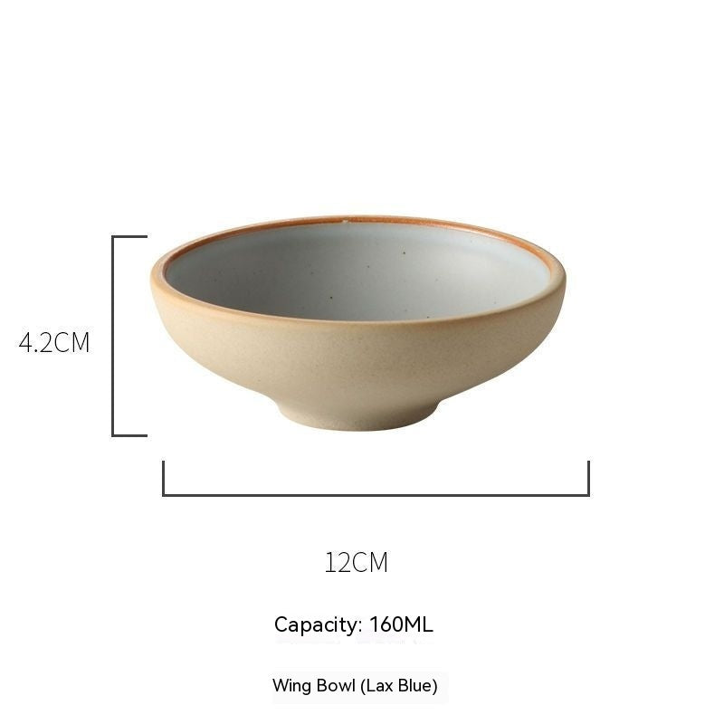Eating Ceramic Simple Small Bowl Japanese Style Tableware Set - Grand Goldman