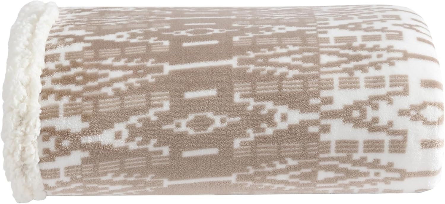 Eddie Bauer - Throw Blanket, Super Soft Reversible Sherpa Fleece Bedding, Ideal Christmas & White Elephant Gifts, Cozy Plaid Throw Blankets for Couch (Grizzly Peak Red, Throw) - Grand Goldman