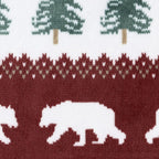 Eddie Bauer - Throw Blanket, Super Soft Reversible Sherpa Fleece Bedding, Ideal Christmas & White Elephant Gifts, Cozy Plaid Throw Blankets for Couch (Grizzly Peak Red, Throw) - Grand Goldman