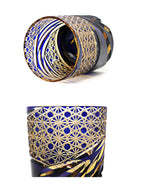 Edo Kiriko Japanese Sake  Whiskey Glass Hand Carved Carved Cup Household - Grand Goldman