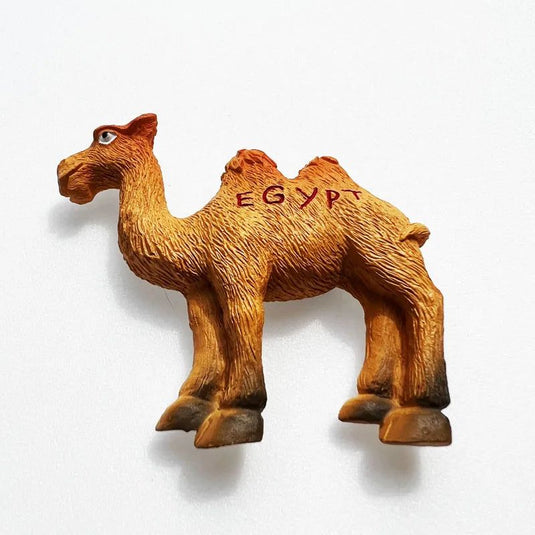 Egypt Sahara Desert camel tourism souvenir animal decoration magnetic refrigerator stick tourist souvenir travel gifts - Grand Goldman