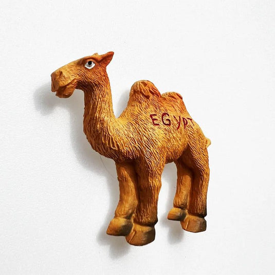 Egypt Sahara Desert camel tourism souvenir animal decoration magnetic refrigerator stick tourist souvenir travel gifts - Grand Goldman