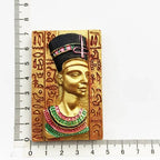 Egyptian Fridge Magnet Souvenir Port Said Travel Souvenir Sphinx Myth Queen Anubis Camel 3d Resin Magnets for Home Decoration - Grand Goldman
