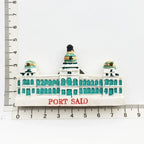 Egyptian Fridge Magnet Souvenir Port Said Travel Souvenir Sphinx Myth Queen Anubis Camel 3d Resin Magnets for Home Decoration - Grand Goldman