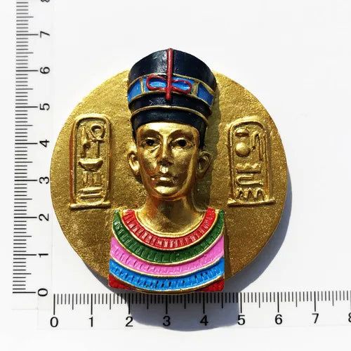 Egyptian Myths and Legends Anubis Fridge Magnets Tourist Souvenirs Egypt Decorative Refrigerator Stickers 3d Resin Crafts Gifts - Grand Goldman