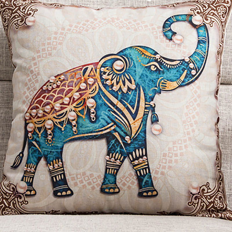 Elephant pillow cushion cover - Grand Goldman