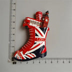 England Fridge Magnet London Bus British Soldier Cute Bear Telephone Booth Tourist Souvenir Resin Stereo Refrigerator Stickers - Grand Goldman