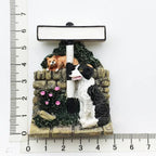 England Fridge Magnet London Bus British Soldier Cute Bear Telephone Booth Tourist Souvenir Resin Stereo Refrigerator Stickers - Grand Goldman