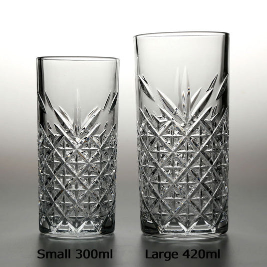 Engraved long drink cocktail glass - Grand Goldman