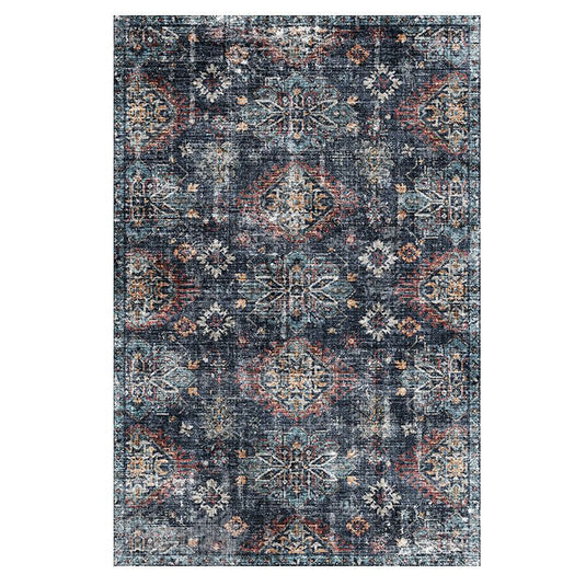 Ethnic Bedroom Persian Chenille Mat - Grand Goldman