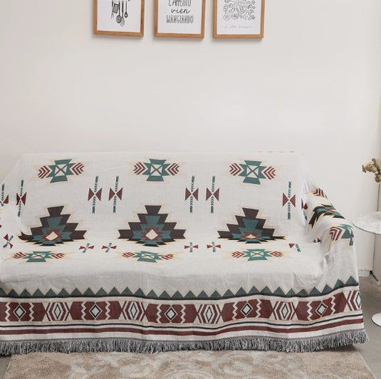 Ethnic style carpet sofa towel - Grand Goldman