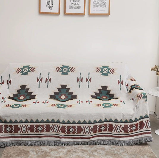 Ethnic style carpet sofa towel - Grand Goldman