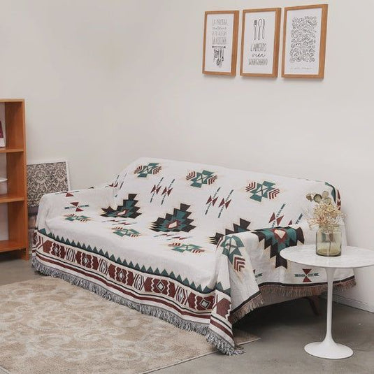 Ethnic style carpet sofa towel - Grand Goldman