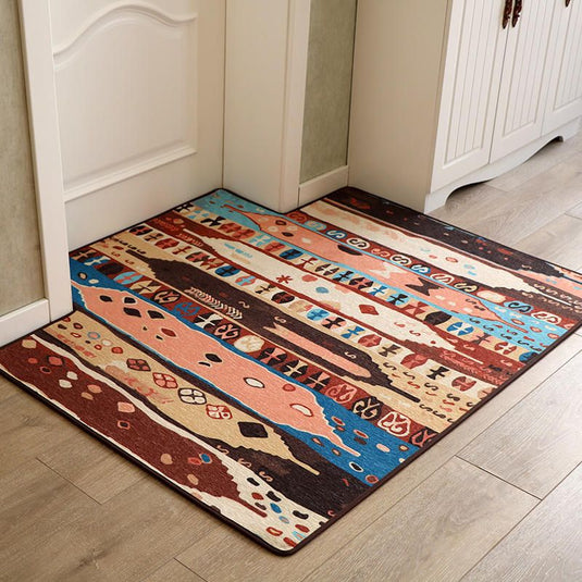 Ethnic Style Entrance Mat Anti-skid Carpet - Grand Goldman