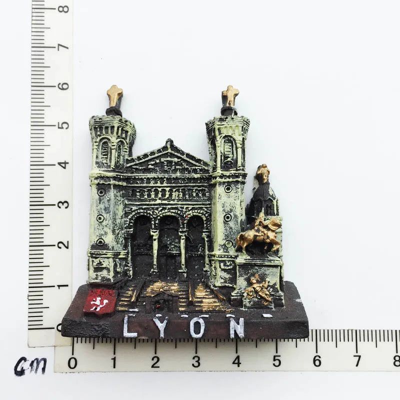 Europe Memorial Czech Punkevni Grottoes Dublin Trulli Ukraine Prague Old Town Clock Mallorca Lyon Magnetic Refrigerator Stickers - Grand Goldman