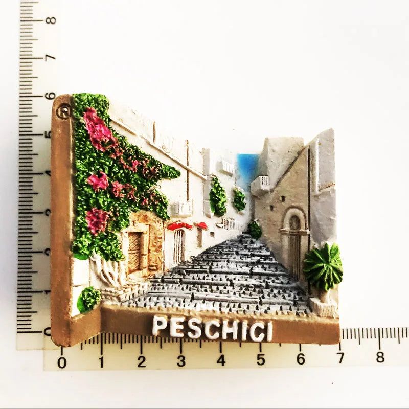 Europe Memorial Czech Punkevni Grottoes Dublin Trulli Ukraine Prague Old Town Clock Mallorca Lyon Magnetic Refrigerator Stickers - Grand Goldman