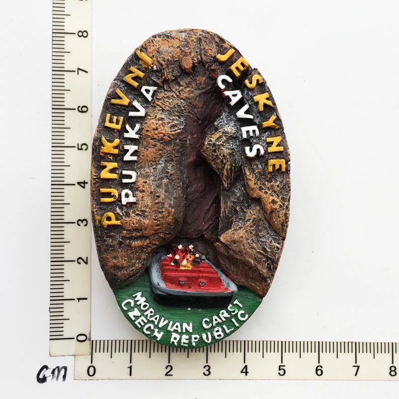 Europe Memorial Czech Punkevni Grottoes Dublin Trulli Ukraine Prague Old Town Clock Mallorca Lyon Magnetic Refrigerator Stickers - Grand Goldman