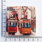 Europe Portuga Fridge Magnets Lisbon Tram Creative Tourist Souvenirs Magnetic Refrigerator Stickers Kitchen Decor Travel Gifts - Grand Goldman