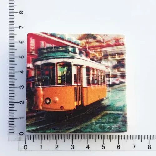 Europe Portuga Fridge Magnets Lisbon Tram Creative Tourist Souvenirs Magnetic Refrigerator Stickers Kitchen Decor Travel Gifts - Grand Goldman