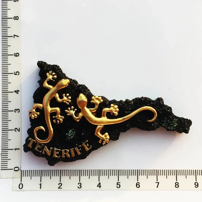 Europe Spain Fridge Magnets Tenerife Island Magnetic Refrigerator Stickers Tourism Souvenir for The House Devoration Idea Gift - Grand Goldman