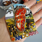 European Andorra Boy StatueTourist Souvenir Magnetic Refrigerator Stickers Creative Collection Decoration Handmade Gift Idea - Grand Goldman