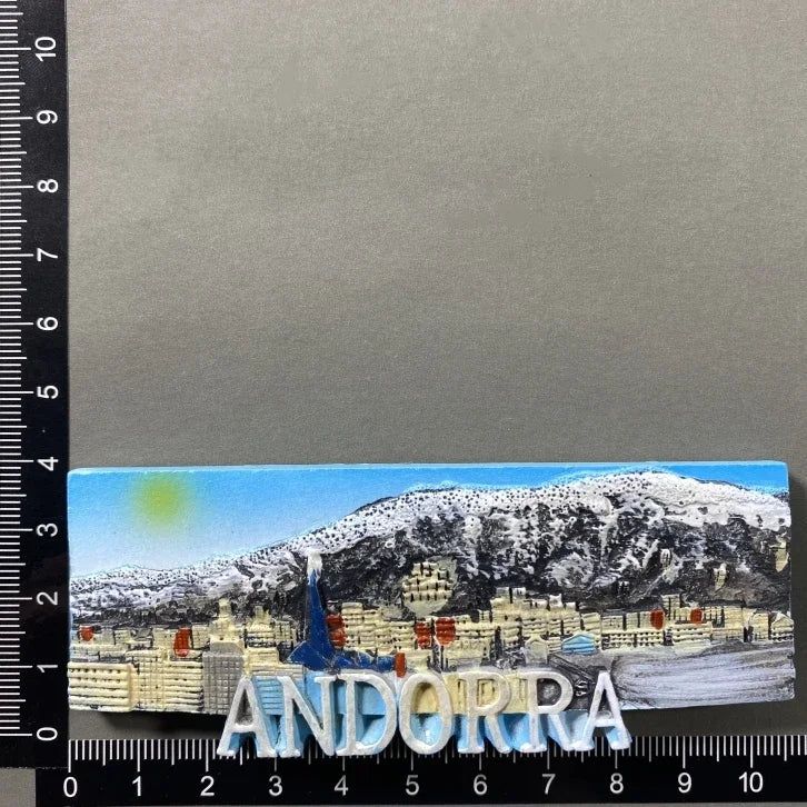 European Andorra Boy StatueTourist Souvenir Magnetic Refrigerator Stickers Creative Collection Decoration Handmade Gift Idea - Grand Goldman