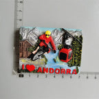 European Andorra Boy StatueTourist Souvenir Magnetic Refrigerator Stickers Creative Collection Decoration Handmade Gift Idea - Grand Goldman