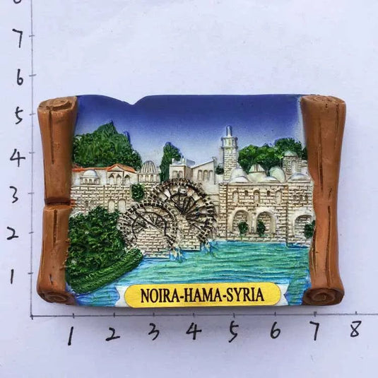 European Tourism Refrigerator Stickers Vietnam USA Egypt Greece Ukraine Portugal Spanish Map Magnetic fridge magnet Stickers - Grand Goldman