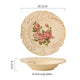 Golden Rose Beige Deep Plates