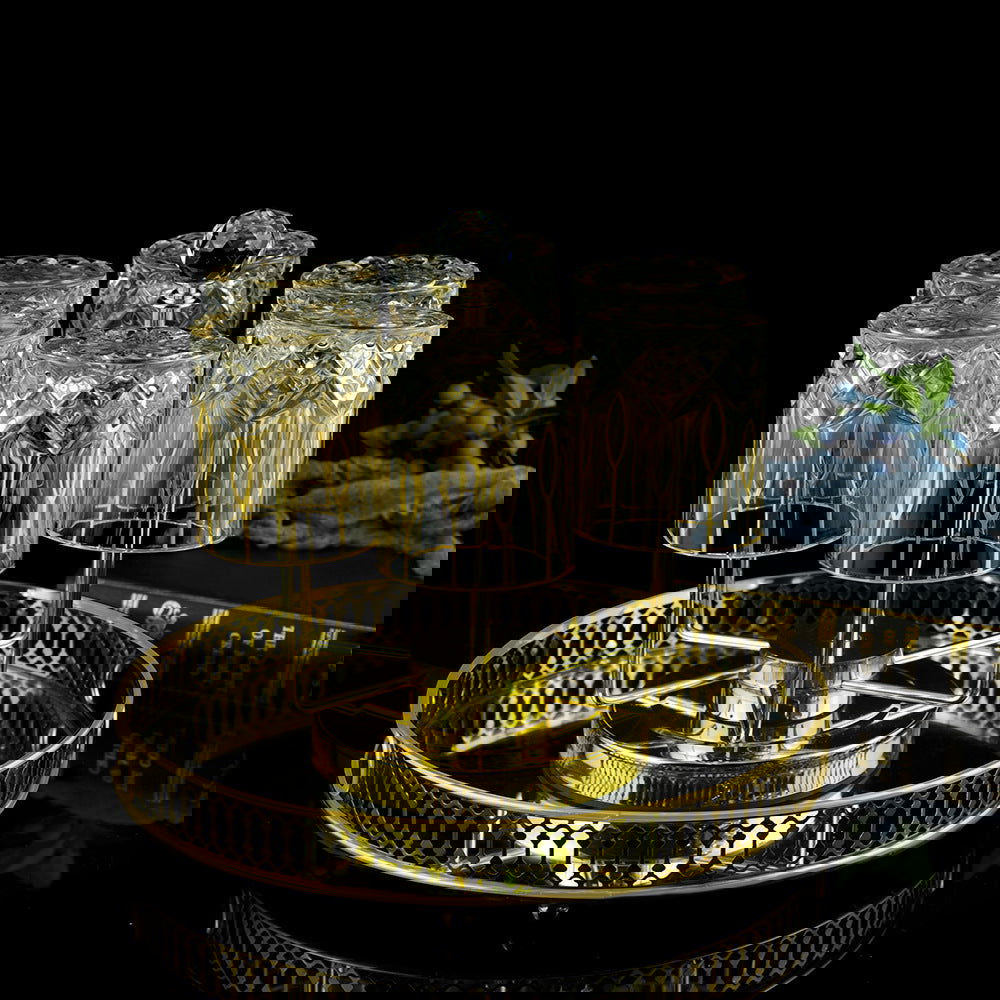 European-style Classical Household Beer Mug Foreign Wine Glass Irregular Thickened Wine Glass - Grand Goldman