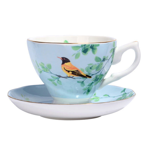 European Classic Series Bone China Coffee Cup - Grand Goldman