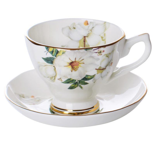 European Classic Series Bone China Coffee Cup - Grand Goldman