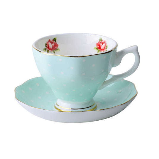 European Classic Series Bone China Coffee Cup - Grand Goldman