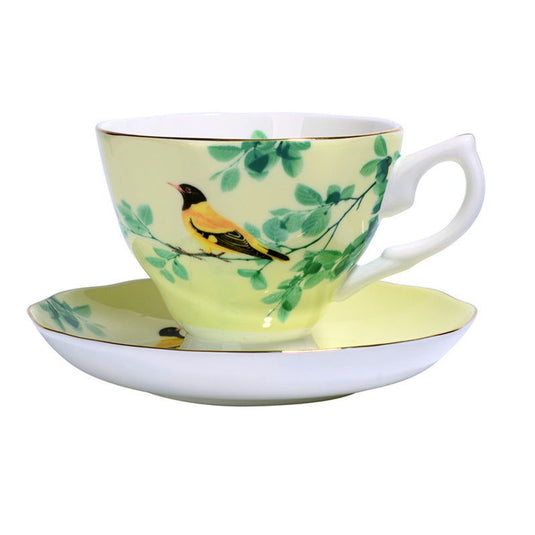 European Classic Series Bone China Coffee Cup - Grand Goldman