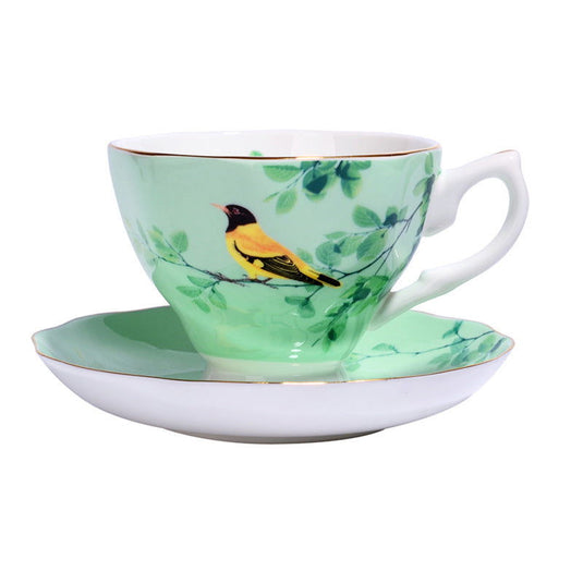 European Classic Series Bone China Coffee Cup - Grand Goldman