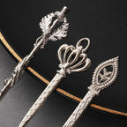 European Cutlery 6 Set Fruit Fork Retro Decoration - Grand Goldman