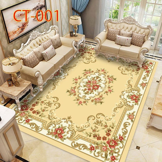 European Style Carpet Traditional New Chinese Tea Room - Grand Goldman
