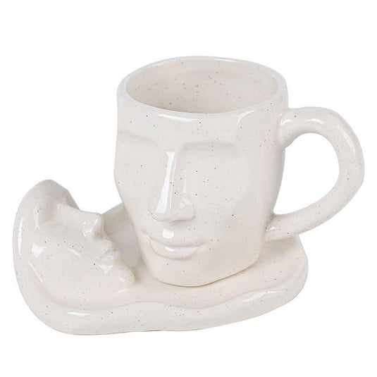 European Style Ceramic Set Creative Couple Water Cup - Grand Goldman