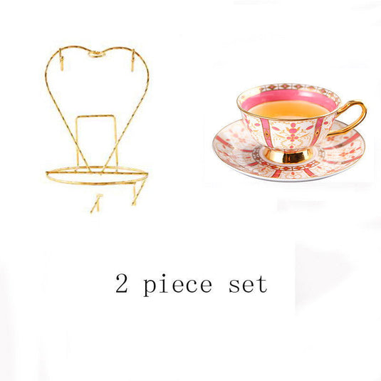 European Style Coffee Set Bone China English Afternoon Tea Cup Set Tea - Grand Goldman