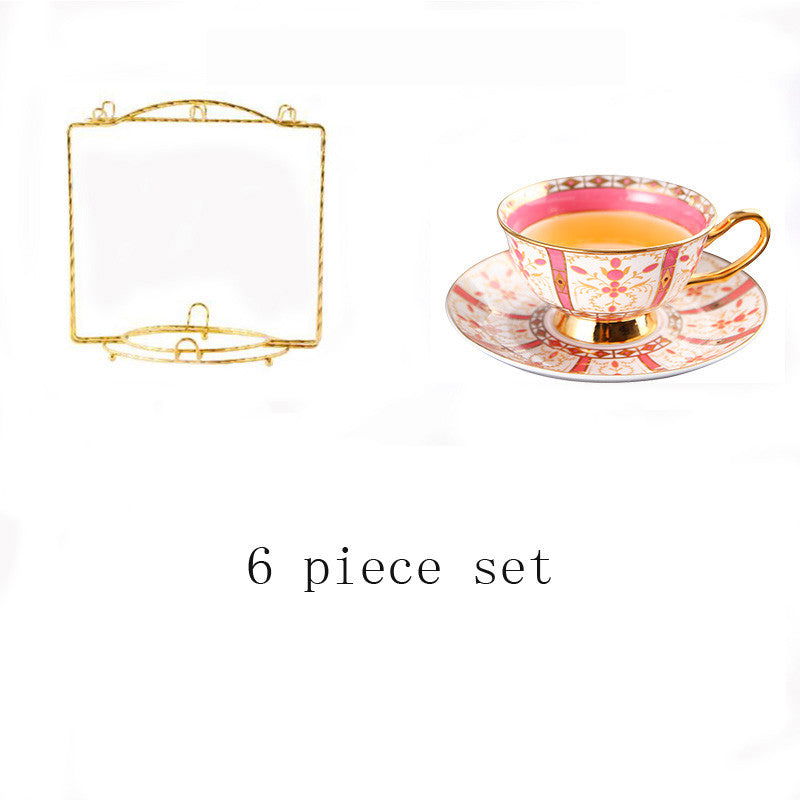 European Style Coffee Set Bone China English Afternoon Tea Cup Set Tea - Grand Goldman