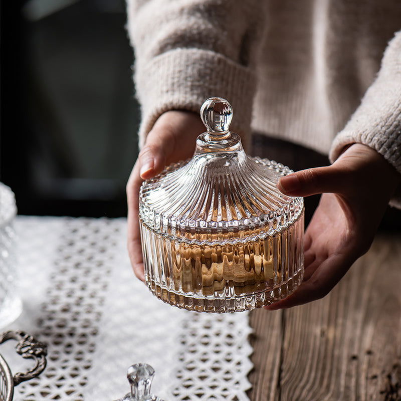 European Style Crystal Glass Candy Cup Creative - Grand Goldman