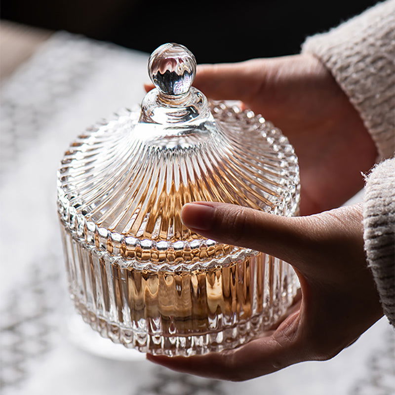 European Style Crystal Glass Candy Cup Creative - Grand Goldman