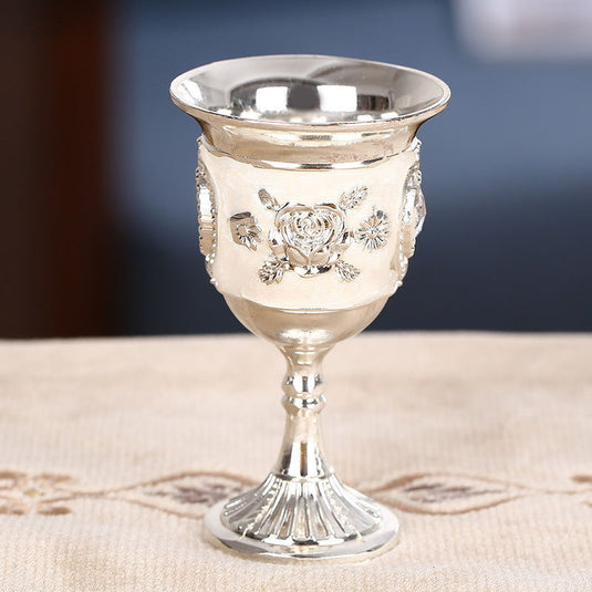 European Style Shot Glass Tin Metal Goblet - Grand Goldman