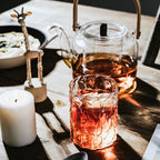 European Style Simple Style Gilt Rim Glass Thick Embossed Glass Home Whiskey Glass Transparent Foreign Wine Glass - Grand Goldman