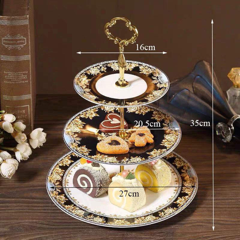 European Style Small Luxury Bone China Coffee Cup Saucer British Court - Grand Goldman