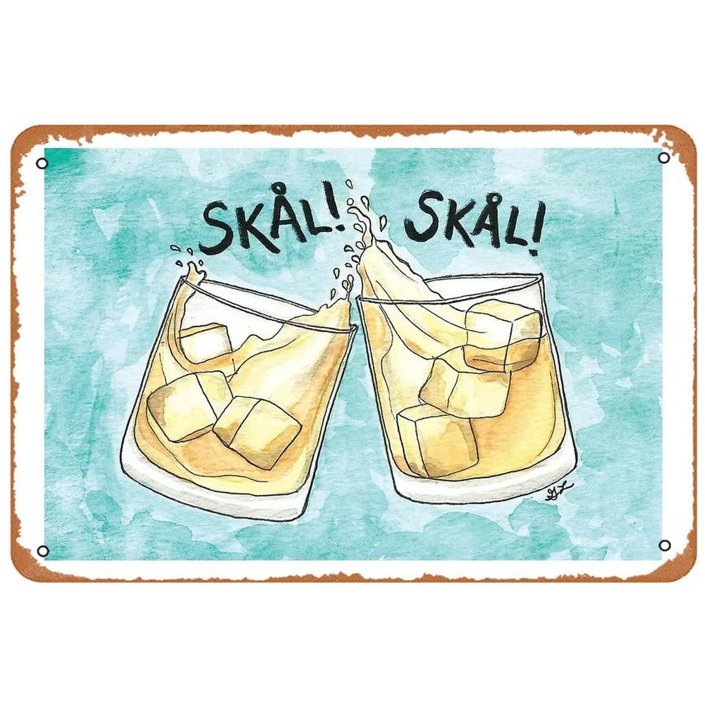 Every Beers A Cheers Fresh Beer Leisure Time Metal Tin Signs Poster Wall Decor for Bars Man Cave Cafe Clubs Retro Posters Plaque - Grand Goldman