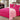 Exclusivo Mezcla Lightweight Reversible 2-Piece Comforter Set All Seasons, Down Alternative Comforter with 1 Pillow Sham, Twin Size, Hot Pink/Bright Pink - Grand Goldman