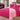 Exclusivo Mezcla Lightweight Reversible 2-Piece Comforter Set All Seasons, Down Alternative Comforter with 1 Pillow Sham, Twin Size, Hot Pink/Bright Pink - Grand Goldman