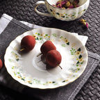 Exquisite British Bone China Coffee Cup Set Farmhouse Style Floral Ceramic Mug Afternoon Tea Black Tea Cup and Saucer Combination for Bar - Grand Goldman